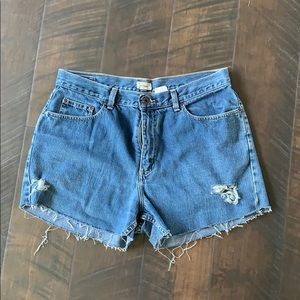 High waisted shorts